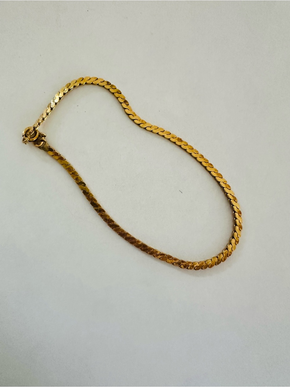 Gold bracelet
